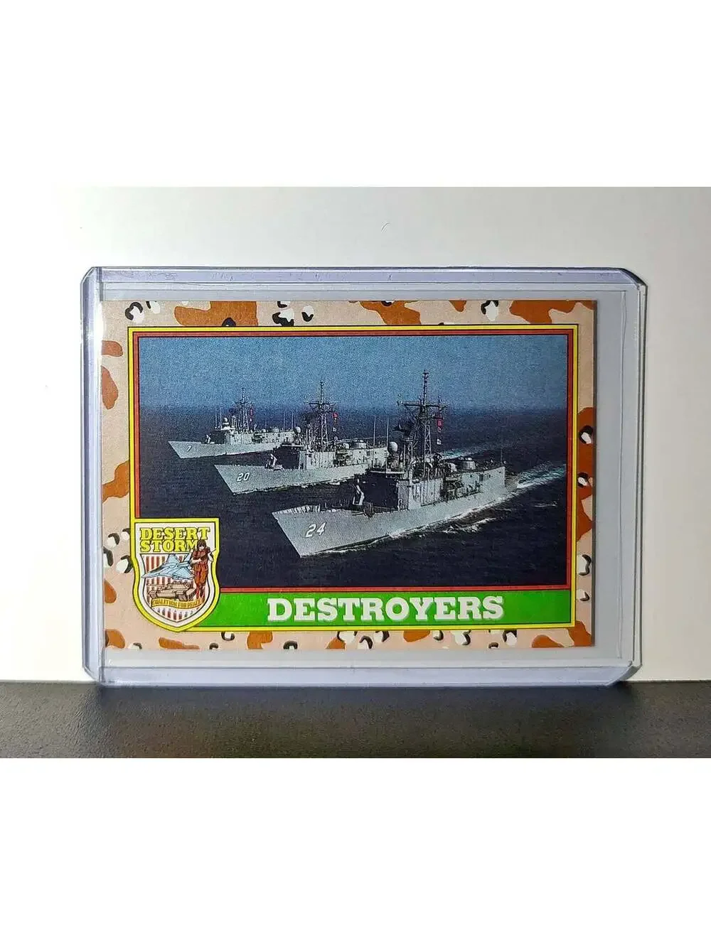 Destroyers 1991 Topps Desert Storm #58 Card